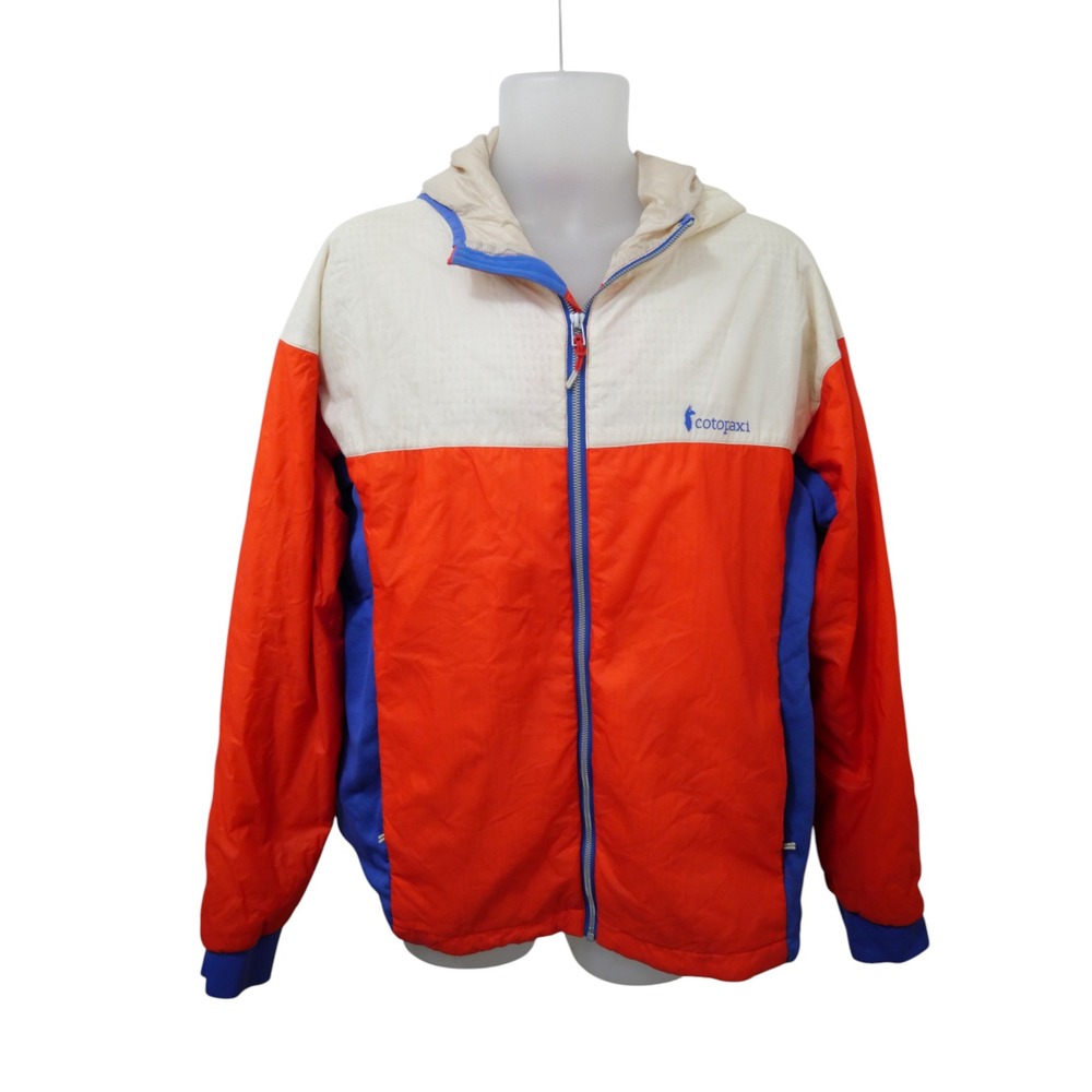 Cotopaxi Pacaya Hooded Insulated Jacket Men's L Colorblock Lightweight